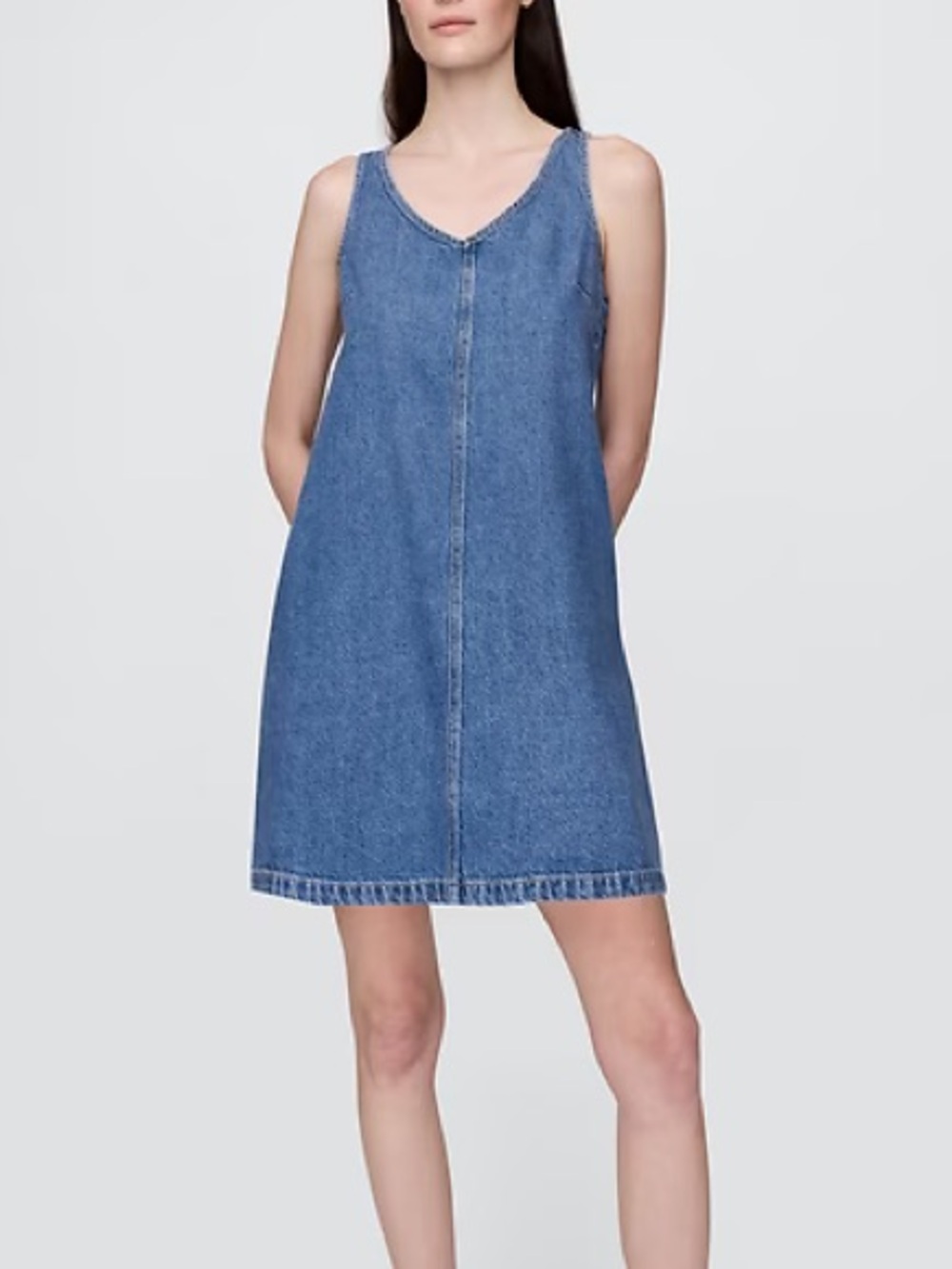 Gap UltraSoft Denim Mini Dress